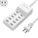 USB 多埠充電器 手機快充通用快速充電器，10 埠美規插頭，10 埠歐規插頭，4 埠美規插頭，4 埠歐規插頭