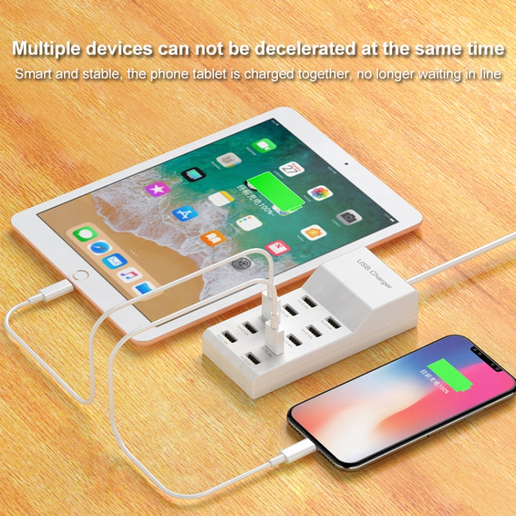 USB 多埠充電器 手機快充通用快速充電器，10 埠美規插頭，10 埠歐規插頭，4 埠美規插頭，4 埠歐規插頭