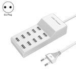 USB 多埠充電器 手機快充通用快速充電器，10 埠美規插頭，10 埠歐規插頭，4 埠美規插頭，4 埠歐規插頭