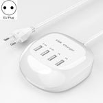 USB 多埠充電器 手機快充通用快速充電器，10 埠美規插頭，10 埠歐規插頭，4 埠美規插頭，4 埠歐規插頭
