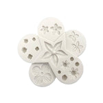 花葉組合矽膠模具翻糖DIY造型工具，DIY造型工具
