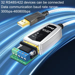 DTECH DT-5119 0.5米 USB 轉 RS485/422 工業轉換器串列通訊轉接器，DT-5119 0.5米