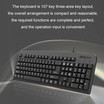 Lenovo Thinkplus USB 有線辦公鍵盤與滑鼠組合，KM130 Pro
