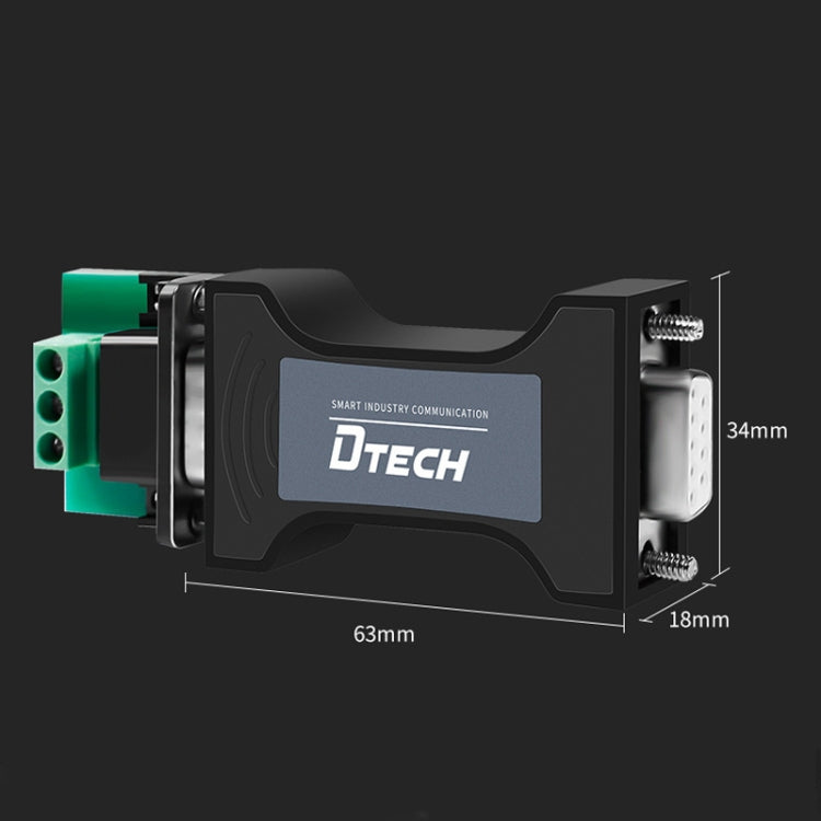 DTECH DT-9005 無需電源供應 RS232 轉 TTL 串口模組，3.3V 模組，5V 模組