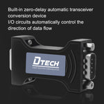 DTECH DT-9005 無需電源供應 RS232 轉 TTL 串口模組，3.3V 模組，5V 模組