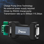 DTECH DT-9005 無需電源供應 RS232 轉 TTL 串口模組，3.3V 模組，5V 模組