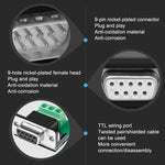 DTECH DT-9005 無需電源供應 RS232 轉 TTL 串口模組，3.3V 模組，5V 模組