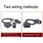 Car OBD To Cigarette Lighter Female Seat Driving Recorder Power Cord, 50cm, 60cm
