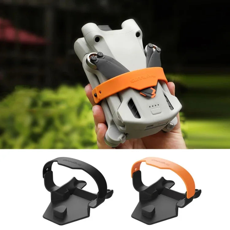 Sunnylife MM3-SJ398 Mini 3 Pro 螺旋槳固定器機殼蓋，適用於 DJI Mini 3 Pro（黑色）、DJI Mini 3 Pro（雙色）