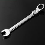 組合棘輪扳手帶靈活頭雙用棘輪工具, 6mm, 7mm, 9mm, 11mm, 16mm, 24mm, 18mm, 20mm, 21mm, 22mm, 23mm