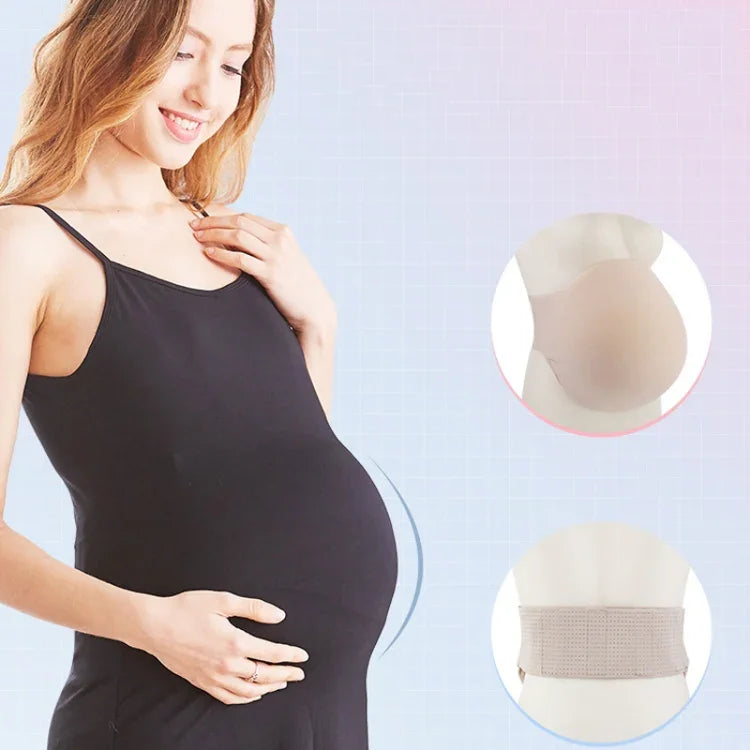 記憶泡棉孕婦道具 輕量透氣模擬假肚子，S，M，L