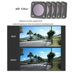 JUNESTAR DJI Action 2 運動相機濾鏡，款式：CPL、ND4、ND8、ND16、ND32、ND64、ND1000、ND8PL、ND64PL、微距 10X、夜景、星光、CS-3IN1、CS-4in1、CS-4in1 (NDPL)、CS-6IN1、CS-8in1