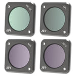 JUNESTAR DJI Action 2 運動相機濾鏡，款式：CPL、ND4、ND8、ND16、ND32、ND64、ND1000、ND8PL、ND64PL、微距 10X、夜景、星光、CS-3IN1、CS-4in1、CS-4in1 (NDPL)、CS-6IN1、CS-8in1