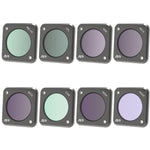 JUNESTAR DJI Action 2 運動相機濾鏡，款式：CPL、ND4、ND8、ND16、ND32、ND64、ND1000、ND8PL、ND64PL、微距 10X、夜景、星光、CS-3IN1、CS-4in1、CS-4in1 (NDPL)、CS-6IN1、CS-8in1