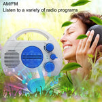 SY-910 AM/FM 雙波段收音機 IPX4 防水便攜收音機，SY-910