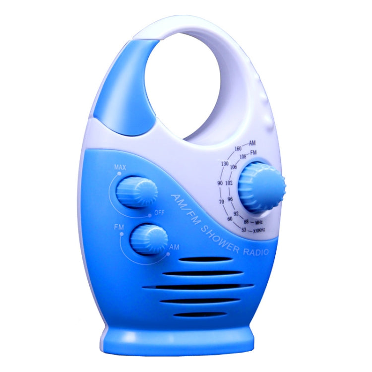 Sayin SY-950 便攜防水小型收音機 AM/FM 通用頻段老人收音機，SY-950 藍色，SY-950 黑色