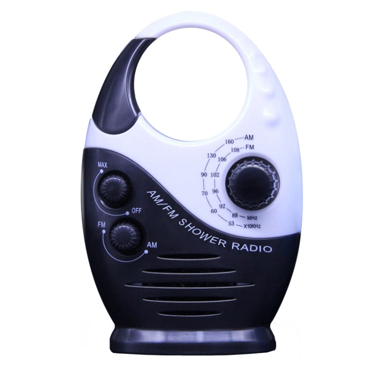 Sayin SY-950 便攜防水小型收音機 AM/FM 通用頻段老人收音機，SY-950 藍色，SY-950 黑色