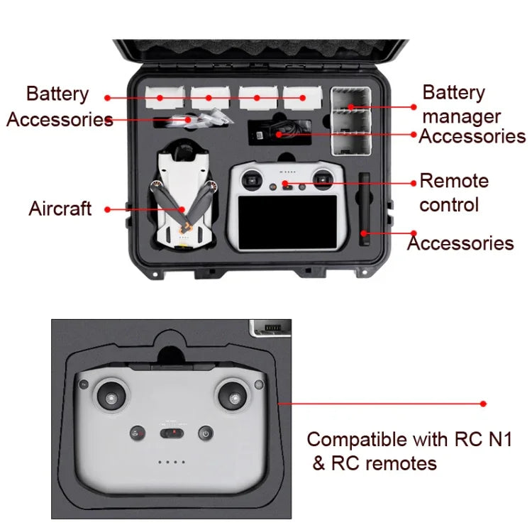 DJI Mini 3 Pro 防水收納盒攜帶保護盒，款式 2