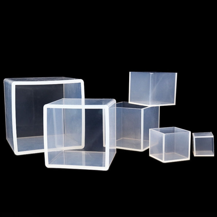 水晶滴膠方形矽膠模具DIY手工珠寶裝飾模型，20個20mm，20個25mm，10個35mm，4個40mm，4個50mm，4個65mm