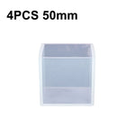 水晶滴膠方形矽膠模具DIY手工珠寶裝飾模型，20個20mm，20個25mm，10個35mm，4個40mm，4個50mm，4個65mm