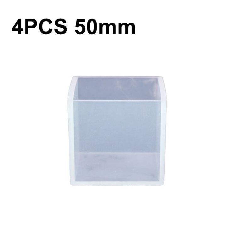 水晶滴膠方形矽膠模具DIY手工珠寶裝飾模型，20個20mm，20個25mm，10個35mm，4個40mm，4個50mm，4個65mm