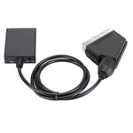 HDMI 轉 Scart 轉換器 1080p 高清視頻轉接器，HDMI 轉 SCART 1080P