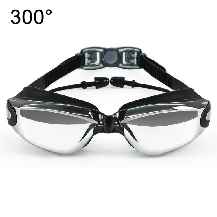 HAIZID HD 防霧防水近視游泳護目鏡，光學黑、光學藍、光學粉、光學灰、鍍膜黑、鍍膜灰、鍍膜藍、鍍膜粉，近視度數 150 度、200 度、250 度、300 度
