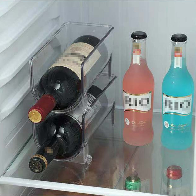 PET分層紅酒架冰箱啤酒飲料收納盒，TX506