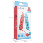跳繩遊戲手柄控制器，適用於 Switch JOY-CON，Switch JOY-CON 粉色，Switch JOY-CON 綠藍色，Switch JOY-CON 紅藍色