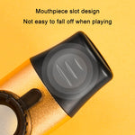 金屬專業可調音調卡祖笛，卡祖笛（金色）、卡祖笛（綠色）、卡祖笛（銀色）