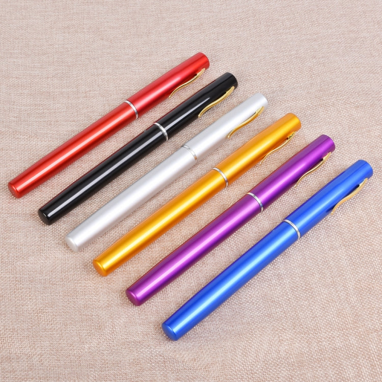 LEO 筆型釣魚竿與旋轉捲線器便攜口袋釣魚裝備，H8022G 金色，H8022PU 紫色，H8022R 紅色，H8022 銀色，H8022B 黑色，H8022BL 藍色