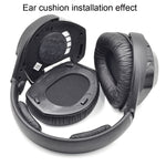 2 件裝 Sennheiser HDR RS165 RS175 RS185 RS195 耳墊，款式：青蛙皮耳罩、絨布耳罩、蛋白皮耳罩、羔羊皮耳罩、足球網耳罩