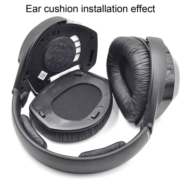 2 件裝 Sennheiser HDR RS165 RS175 RS185 RS195 耳墊，款式：青蛙皮耳罩、絨布耳罩、蛋白皮耳罩、羔羊皮耳罩、足球網耳罩