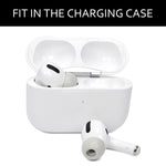 2 件裝 TWS Airpods Pro 記憶泡棉耳塞帽，尺寸：大號黑色、中號黑色、小號黑色、大號灰色、中號灰色、小號灰色