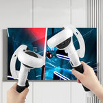 VR 控制器長柄手把，適用於 Meta Quest 2 玩 Beat Saber 遊戲，適用於 Oculus Quest 2