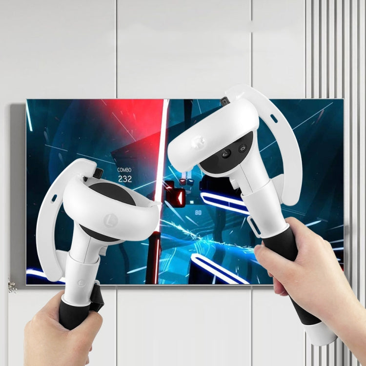 VR 控制器長柄手把，適用於 Meta Quest 2 玩 Beat Saber 遊戲，適用於 Oculus Quest 2