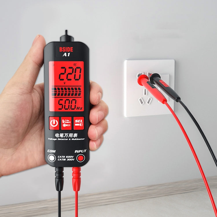 BSIDE A1 雙模式智慧手持高精度電工電壓萬用表，無電池，A1