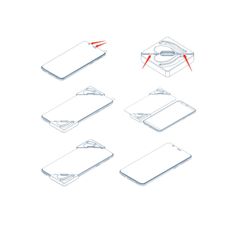 10個裝 手機平板快速貼膜工具 適用於 iPhone12mini/iPhone12/iPhone12Pro/iPhone12Pro Max，規格：手機/平板通用，iphone12mini 5.4吋螢幕，iphone12/12Pro 6.1吋螢幕，iphone12Pro Max 6.7吋螢幕
