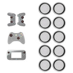 10 個裝遊戲手把矽膠發光按鍵蓋搖桿蓋，適用於 PS5/PS4/PS3/ONE/360/PRO/series X/S
