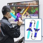 JYS JYS-NS241 12合1 遊戲體感動作配件組，適用於 Nintendo Switch，JYS 12合1