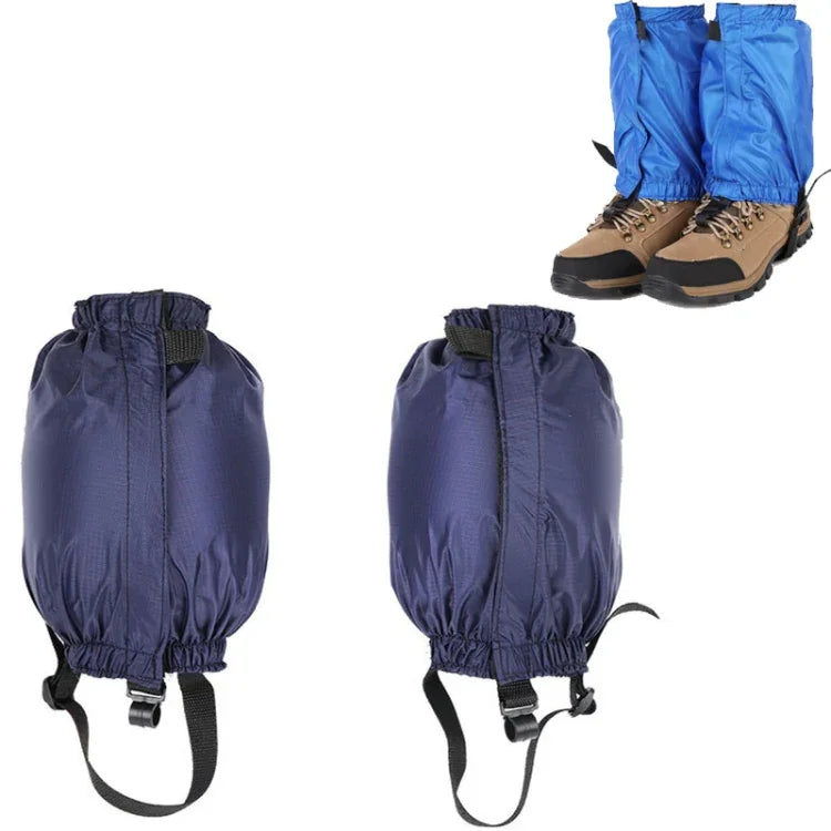 04 Outdoor Short Mountaineering Anti-Snow Leg Covers, Anti-Snow Leg Covers(Black), Anti-Snow Leg Covers(Red), Anti-Snow Leg Covers(Navy Blue), Leg Covers(Blue)