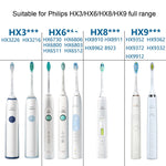 飛利浦HX6730 HX9352 HX8910 HX3226牙刷頭，款式：清潔中毛，牙齦護理，牙菌斑防護，鑽石亮白