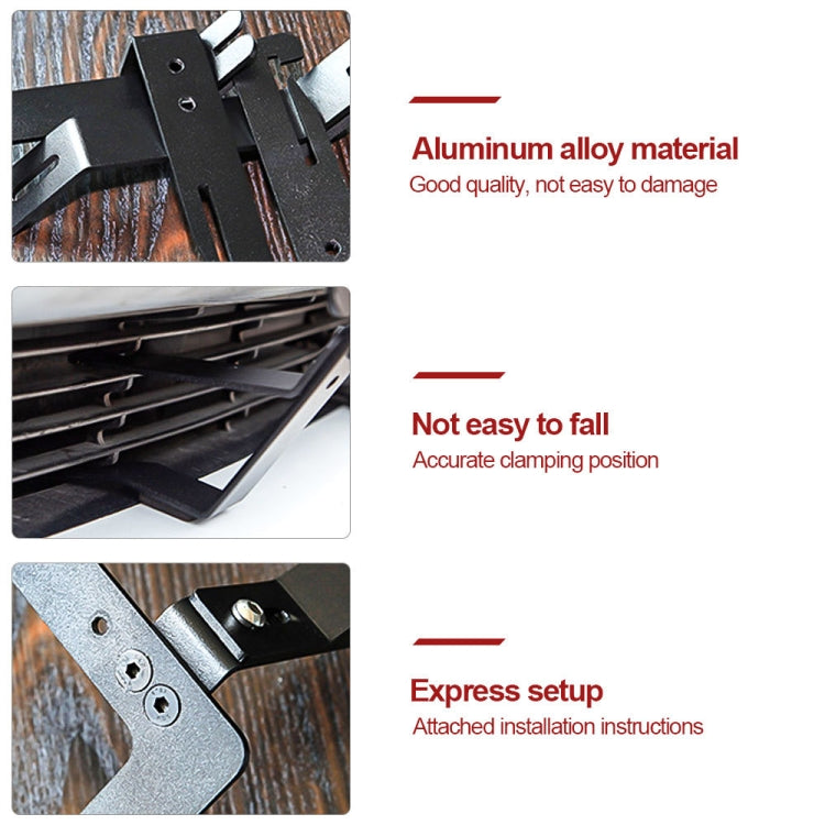 Punch-free Front License Plate Holder American License Plate Bracket, For Tesla Model 3, For Tesla Model Y