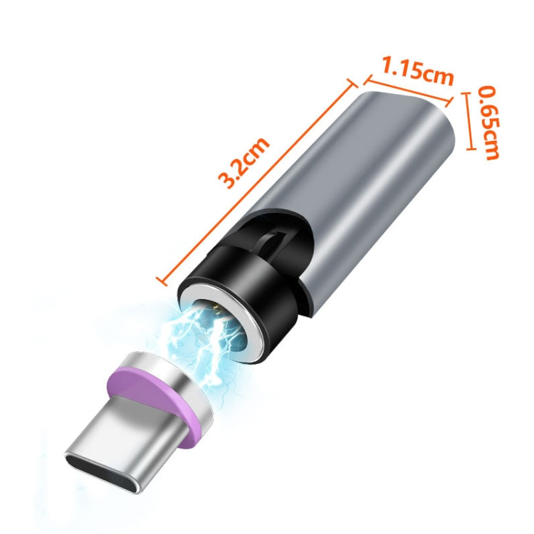 TC57 7Pin 快充傳輸數據線，銀色、紅色，Android 磁吸接頭，Type-C / USB-C 磁吸接頭，適用 Apple 磁吸接頭