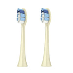 2 個電動牙刷刷頭，適用於 Ulike UB602 UB603 UB601，款式：亮白綠色，亮白型白色，柔軟敏感白色，基礎清潔白色，基礎清潔粉紅色