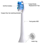 2 個電動牙刷刷頭，適用於 Ulike UB602 UB603 UB601，款式：亮白綠色，亮白型白色，柔軟敏感白色，基礎清潔白色，基礎清潔粉紅色