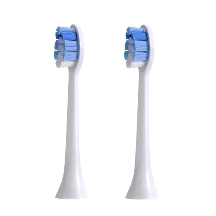 2 個電動牙刷刷頭，適用於 Ulike UB602 UB603 UB601，款式：亮白綠色，亮白型白色，柔軟敏感白色，基礎清潔白色，基礎清潔粉紅色