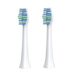 2 個電動牙刷刷頭，適用於 Ulike UB602 UB603 UB601，款式：亮白綠色，亮白型白色，柔軟敏感白色，基礎清潔白色，基礎清潔粉紅色