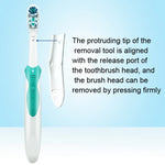 4支裝多方向電動牙刷替換刷頭適用Oral B 3733 4732 4734