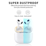 2個Airpods 3耳機內套貼防塵保護膜，黑色、金色、銀色、玫瑰金、紅色、綠色、藍色、紫色